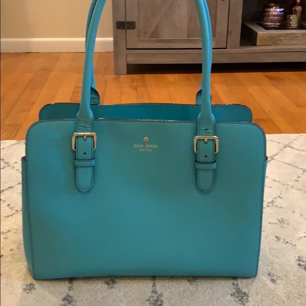 Kate Spade baby blue purse/ tote